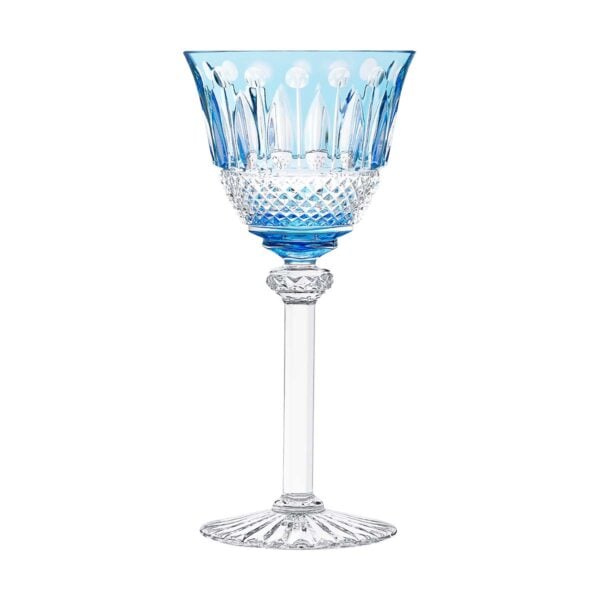 Saint-Louis Crystal Tommy Sky Blue Hock | Kneen & Co