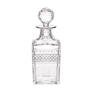 Saint-Louis Crystal Trianon Square Decanter | Kneen & Co