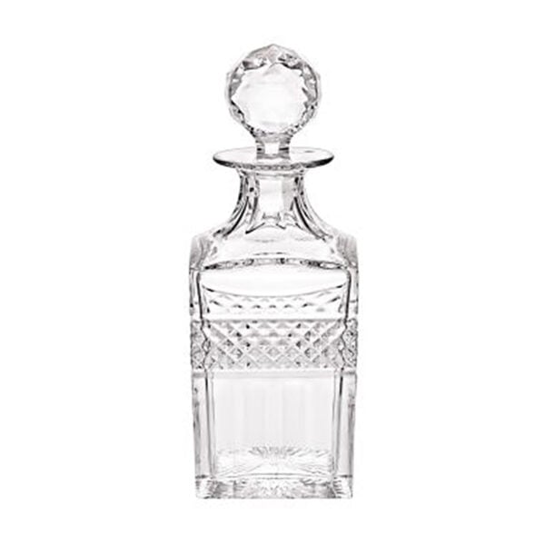 Saint-Louis Crystal Trianon Square Decanter | Kneen & Co