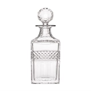Saint-Louis Crystal Trianon Square Decanter | Kneen & Co