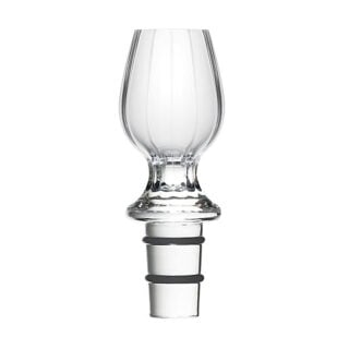 Saint-Louis Crystal Twist 1586 Bottle Stopper | Kneen & Co