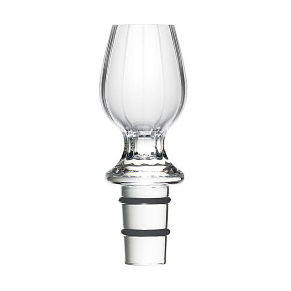 Saint-Louis Crystal Twist 1586 Bottle Stopper | Kneen & Co