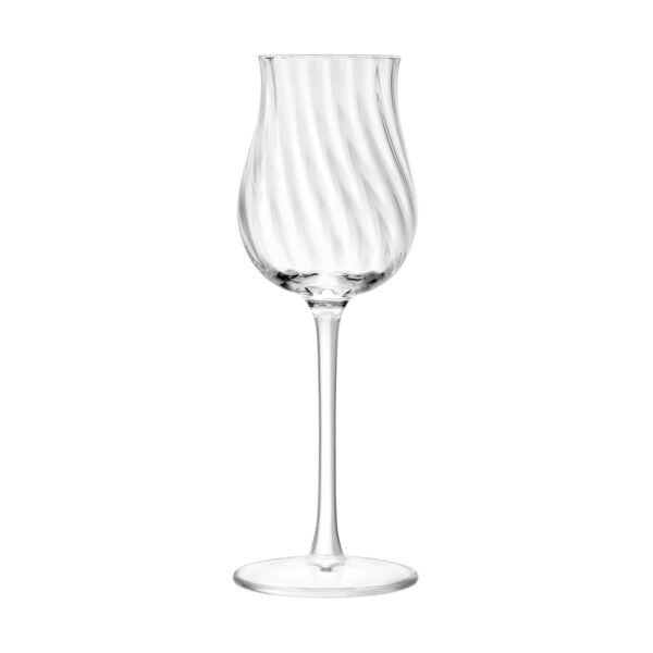SAINTLOUIS-Twist-14936000-1586-Mature spirits glass-Front-RVB-1200x1200-100KB Saint-Louis Crystal Twist 1586 Mature Spirits Glass | Kneen & Co