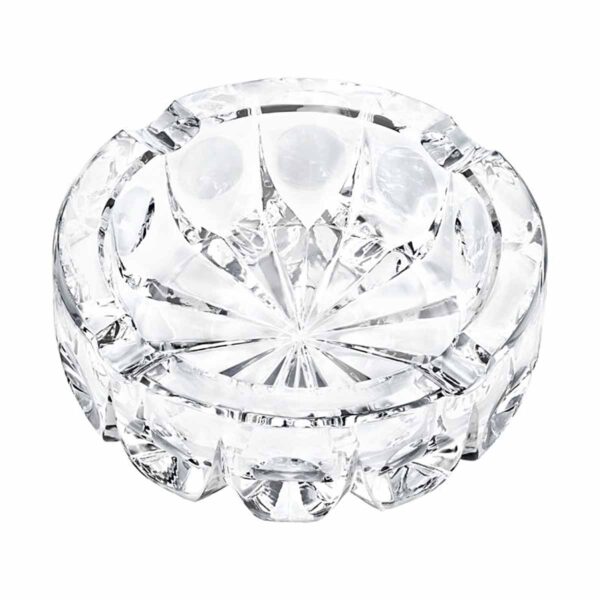 Saint Louis Clear Crystal Ashtray | Kneen & Co