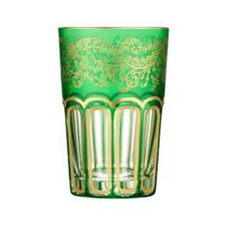 Saint-Louis Crystal Rabat Green Tea Tumbler | Kneen & Co