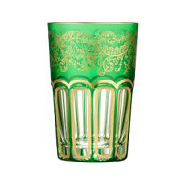 SAINTLOUIS-rabat-47003922-gobelet-vert-front-rvb-1200x1200-100KB Saint-Louis Crystal Rabat Green Tea Tumbler | Kneen & Co