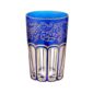 Saint-Louis Crystal Rabat Dark Blue Tea Tumbler | Kneen & Co