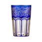 Saint-Louis Crystal Rabat Dark Blue Tea Tumbler | Kneen & Co