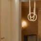Saint-Louis Torsade 2L Pendant set in hallway | Kneen & Co