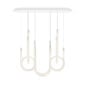 Saint-Louis Torsade 6L Chandelier H130 | Kneen & Co