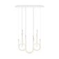 Saint-Louis Torsade 6L Chandelier H180 | Kneen & Co