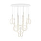 Saint-Louis Torsade 10L Chandelier Round H135 | Kneen & Co
