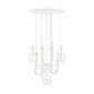 Saint-Louis Torsade 10L Chandelier Round H180 | Kneen & Co