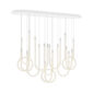 Saint-Louis Torsade 10L Chandelier Horizontal H130 | Kneen & Co