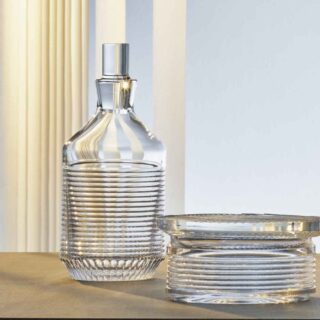 Saint-Louis Crystal Cadence Round Decanter | Kneen & Co