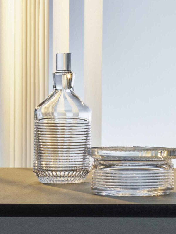 Saint-Louis Crystal Cadence Round Decanter | Kneen & Co