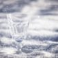 Saint-Louis Crystal Caton Water Wine Glass in the snow | Kneen & Co