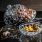 Saint-Louis Crystal Royal Clear Cup and box with a dark background | Kneen & Co