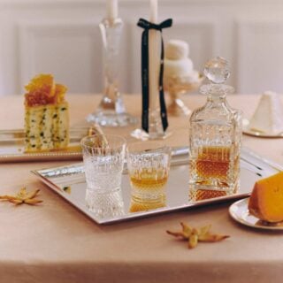 Saint-Louis_Tommy_Medium_Old_Fashioned_Set_1200w_100kb Saint Louis Crystal Tommy Medium Old Fashioned Set on a festive table | Kneen & Co