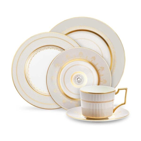 Wedgwood Anthemion Grey Dinnerware | Kneen & Co