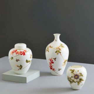 Wedgwood Hummingbird Vases | Kneen & Co