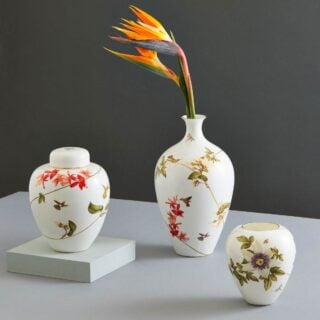 Wedgwood Hummingbird Vases | Kneen & Co