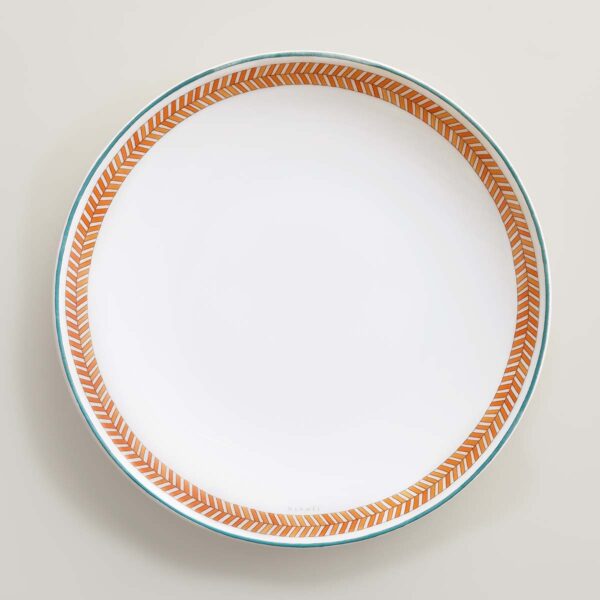 Hermès en Contrepoint Dessert Plate n°1 – Set of 2 | Kneen & Co