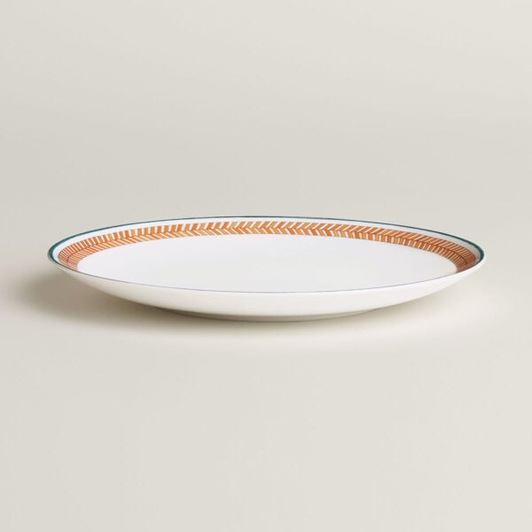 Hermès en Contrepoint Dessert Plate n°1 – Set of 2 | Kneen & Co