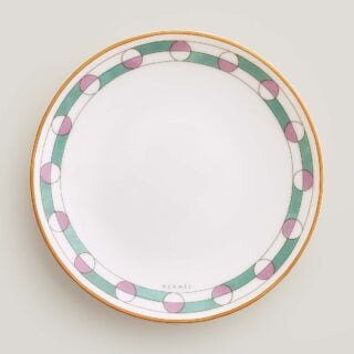 Hermès en Contrepoint Bread and Butter Plate n°1 – Set of 2 | Kneen & Co