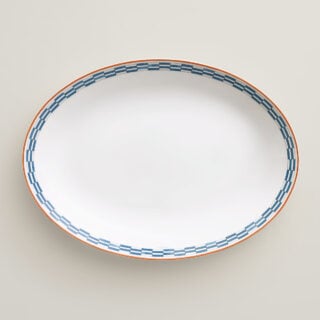 Hermès en Contrepoint Small Oval Platter | Kneen & Co