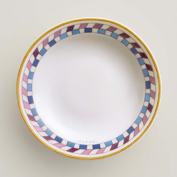 Hermès en Contrepoint Soy Sauce Dish - Set of 2 | Kneen & Co