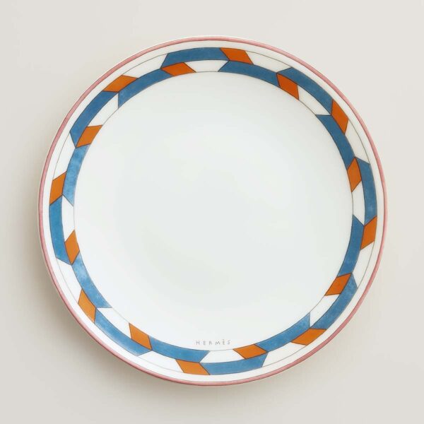 Hermès en Contrepoint Bread and Butter Plate n°2 – Set of 2 | Kneen & Co