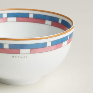 Close up shot of Hermès en Contrepoint Medium Bowl | Kneen & Co