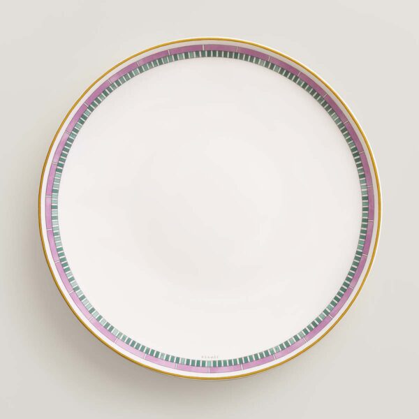 Hermès en Contrepoint Dinner Plate n°3 – Set of 2 | Kneen & Co