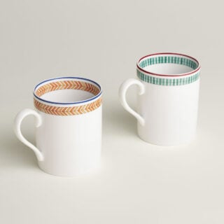 Hermès en Contrepoint Set of 2 Mugs (n°1 and n°2) | Kneen & Co