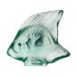 Lalique Fish Sculpture Mint Green | Kneen & Co