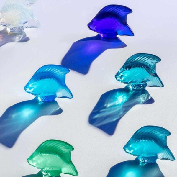 LALIQUE-Fish-Cachet-Poisson-Sculpture-1200w-100KB Lalique Fish Sculpture in assorted colors | Kneen & Co