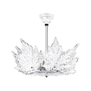 Lalique Champs-Élysées Chandelier Clear Crystal & Chrome Finish | Kneen & Co