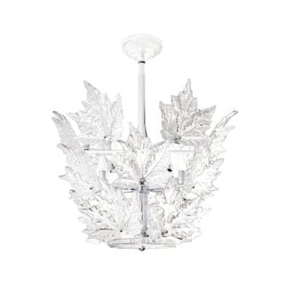 Lalique Champs-Élysées Chandelier Clear Crystal & Chrome Finish | Kneen & Co