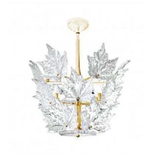 Lalique Champs-Élysées Chandelier Clear Crystal & Gilded Finish | Kneen & Co