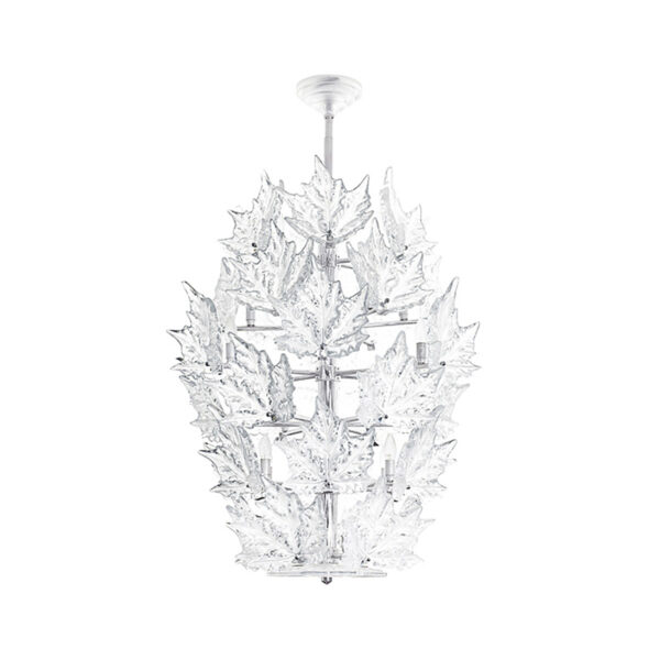 Lalique Champs-Élysées Grand Chandelier Clear Crystal & Chrome Finish | Kneen & Co