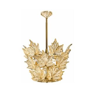 Lalique Champs-Élysées Chandelier Gold Luster Crystal & Gilded Finish | Kneen & Co