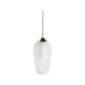 Lalique Plumes Ceiling Lamp No. 1 Clear Crystal & Chrome Finish | Kneen & Co