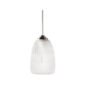 Lalique Plumes Ceiling Lamp No. 2 Clear Crystal & Chrome Finish| Kneen & Co