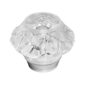 Lalique Caldera Wall Sconce Clear Crystal & Chromed Metal | Kneen & Co