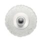 Lalique Caldera Wall Sconce Clear Crystal & Chromed Metal | Kneen & Co