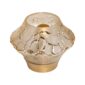 Lalique Caldera Wall Sconce Gold Luster Crystal & Satin Gilded Finish | Kneen & Co