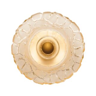 Lalique Caldera Wall Sconce Gold Luster Crystal & Satin Gilded Finish | Kneen & Co