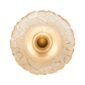 Lalique Caldera Wall Sconce Gold Luster Crystal & Satin Gilded Finish | Kneen & Co