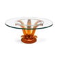 Lalique Cactus Coffee Table Amber Crystal | Kneen & Co